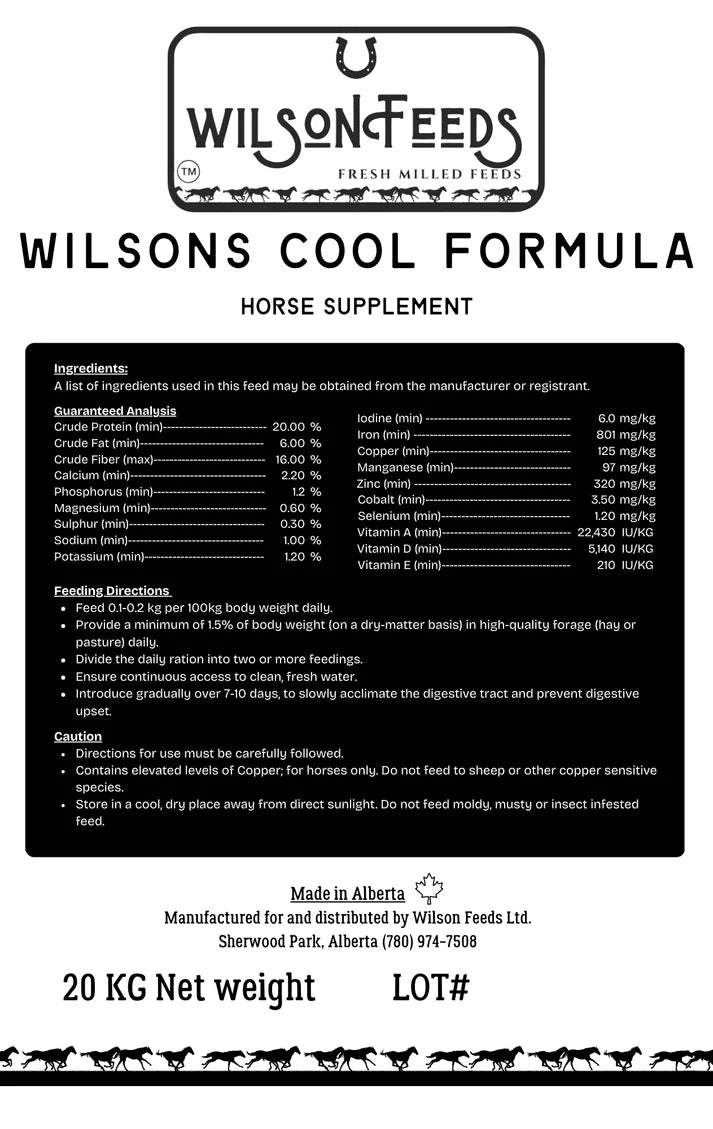Wilson's Cool Formula