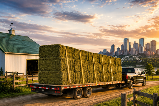 Horse Creek Hay & Feed Now Supplies Hay to Edmonton, AB