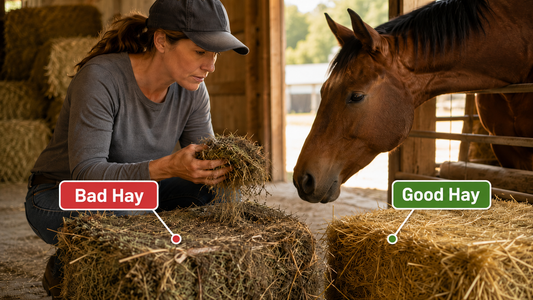 signs of bad hay