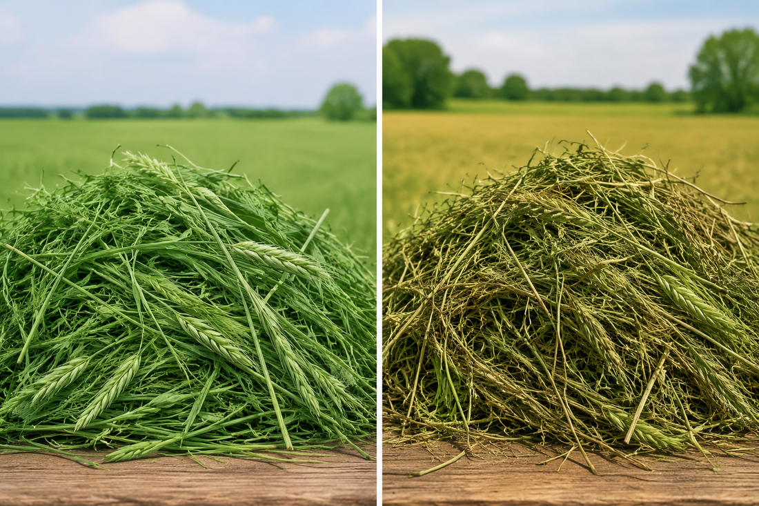 Differences Between 1st Cut and 2nd Cut Timothy Hay 