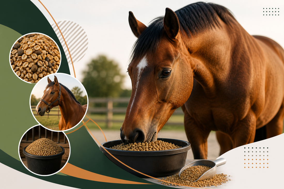 step right horse feed