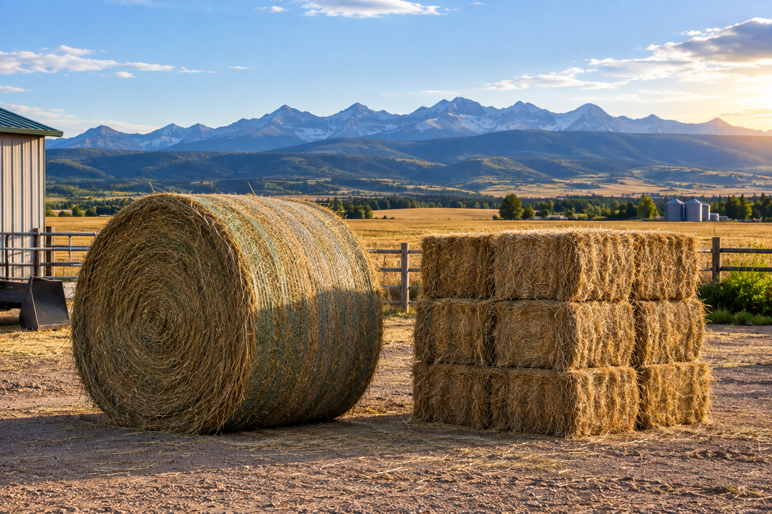 How Many Square Bales in a Round Bale