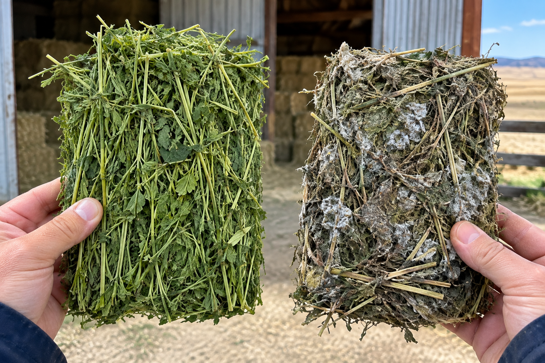 How to Tell If Hay Is Moldy