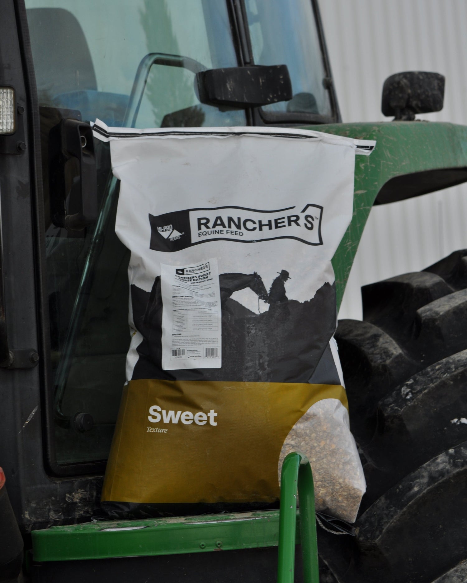 Step Right and Rancher's Equine Feed