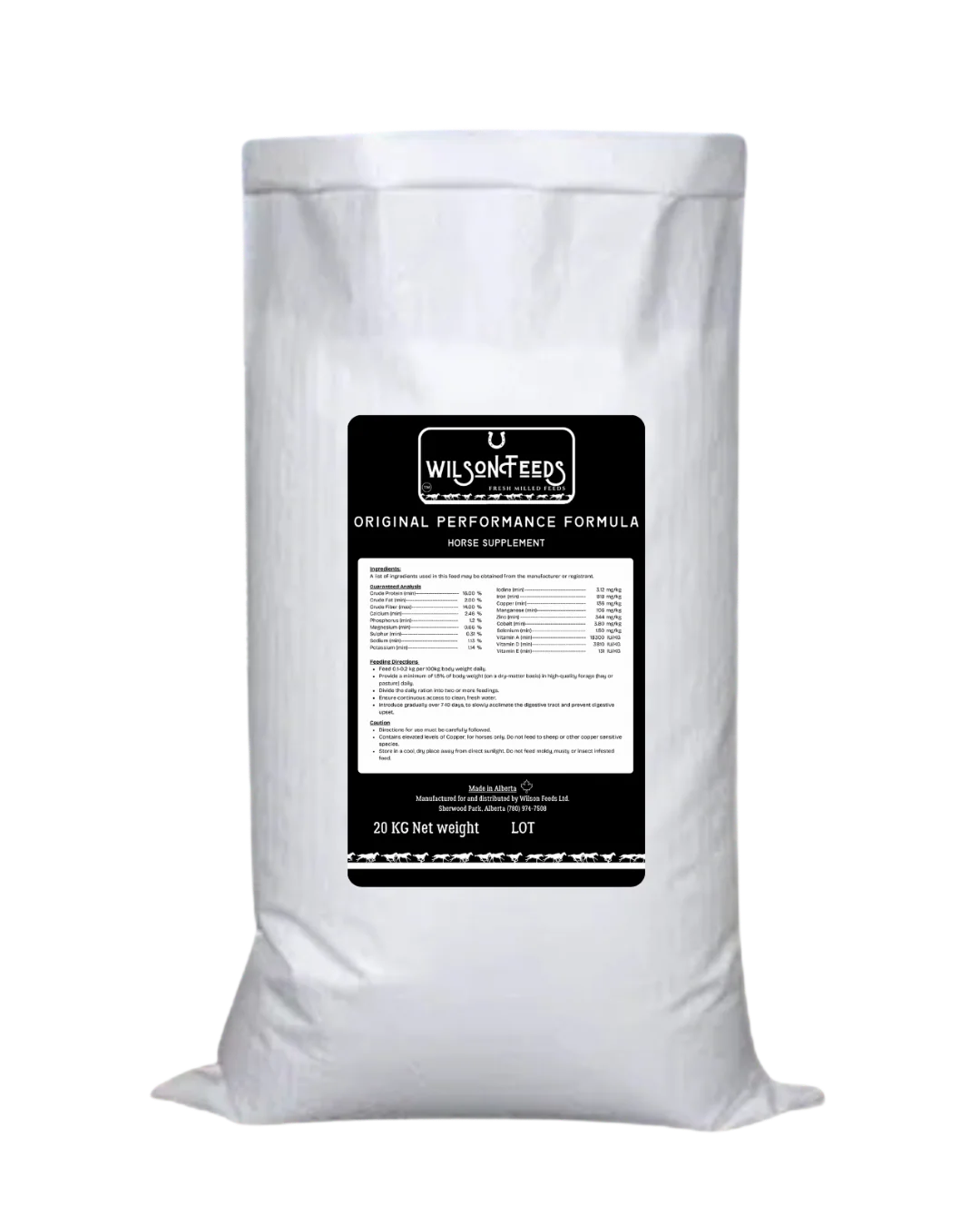 Wilson’s Performance Formula