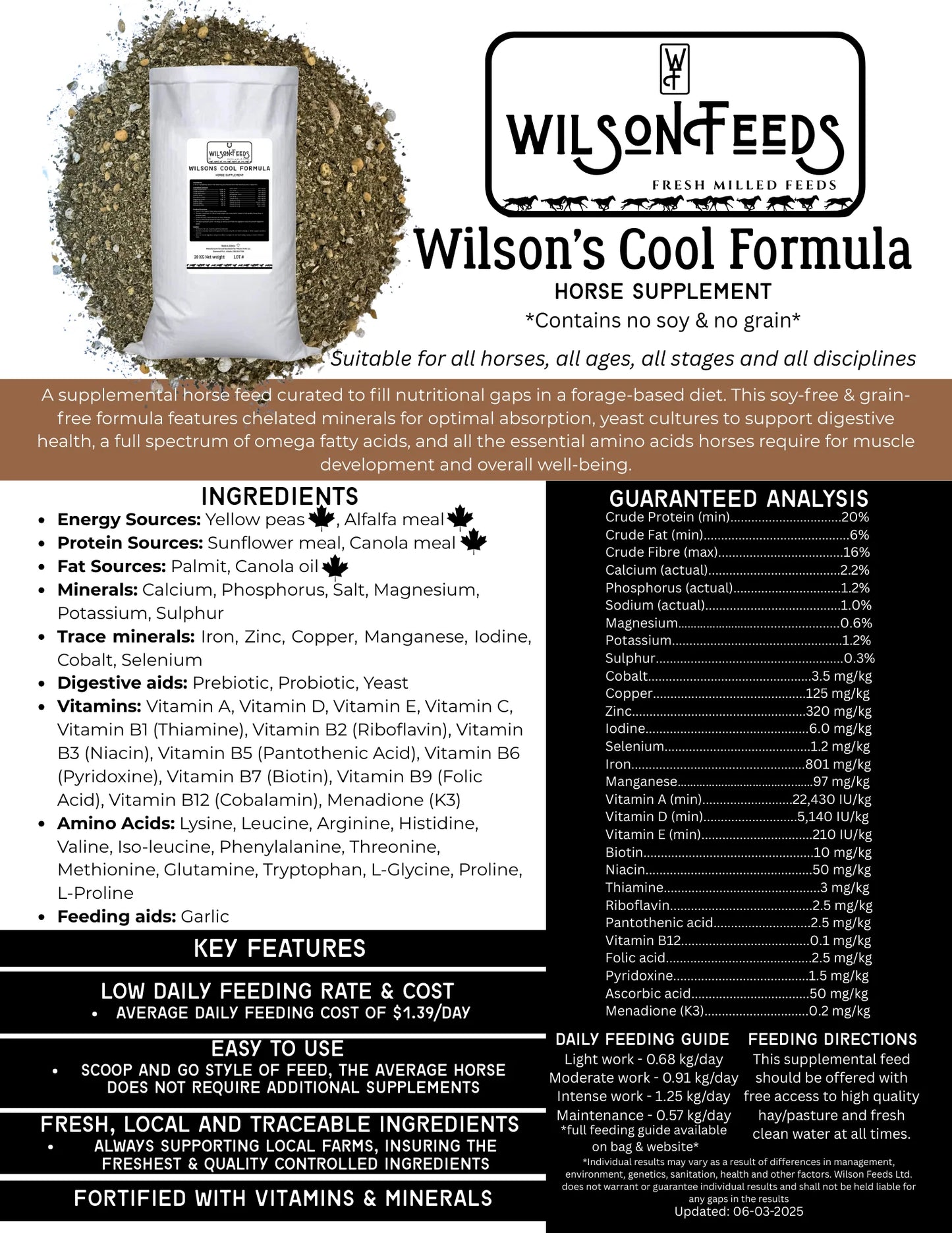 Wilson's Cool Formula