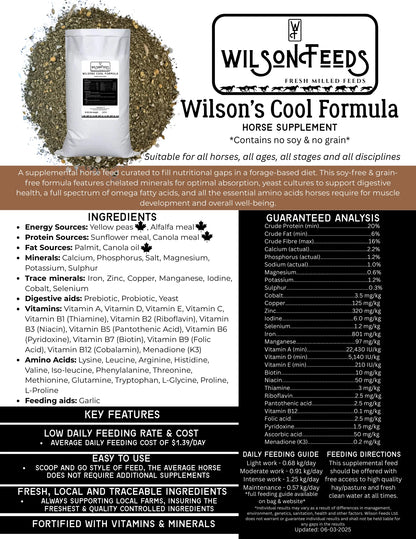 Wilson's Cool Formula